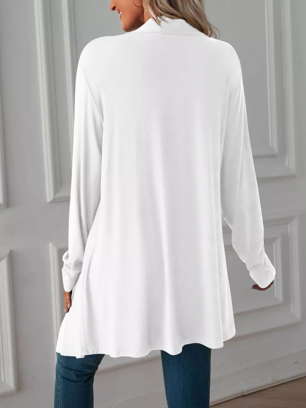 Lightweight Open Front Cardigan, image 29