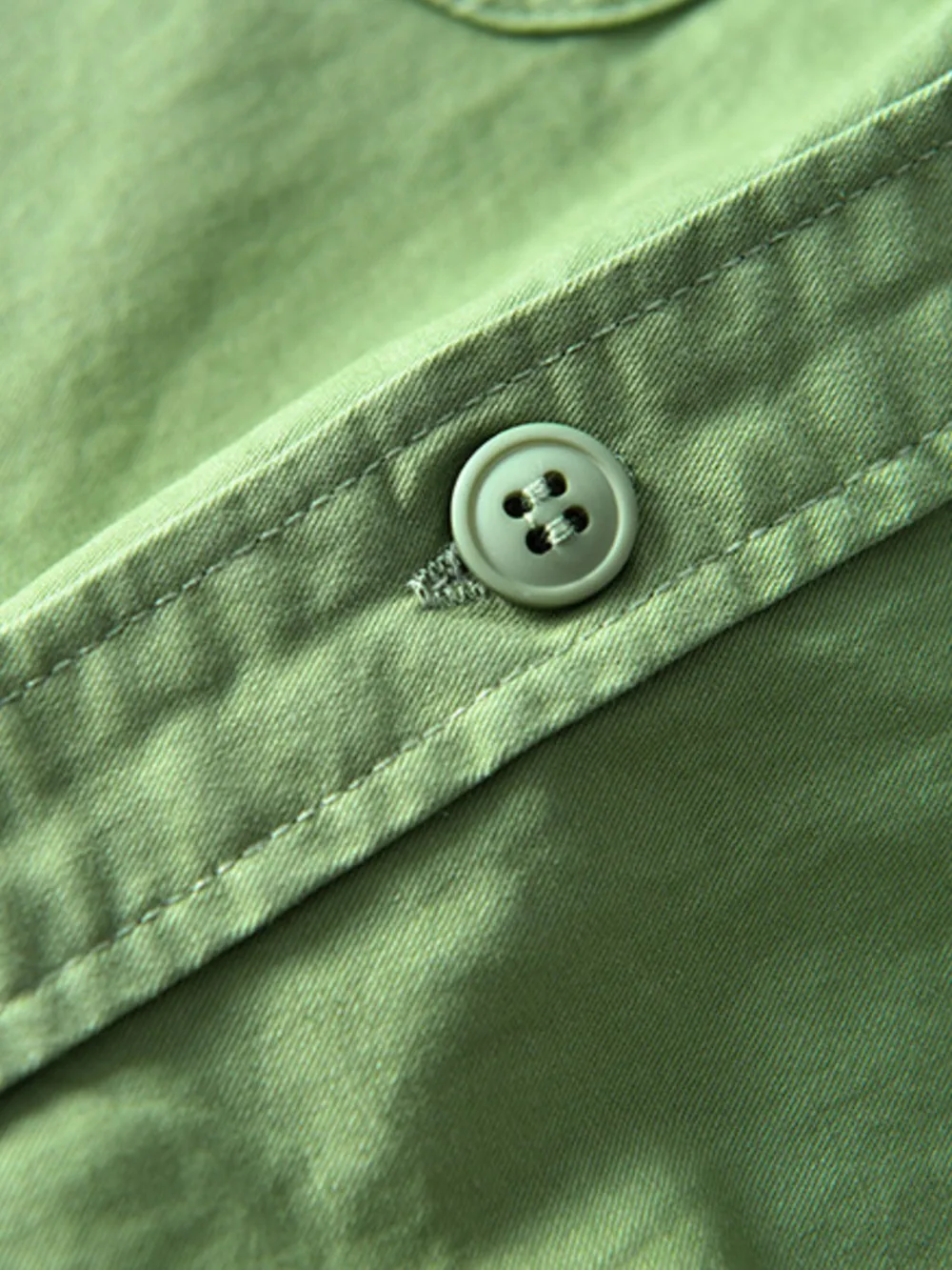 Men's Plus Size Button Up Long Sleeve Shirt, image 6