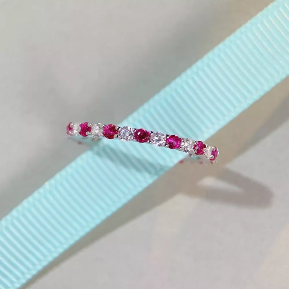 925 Sterling Silver Zircon Ring, image 6