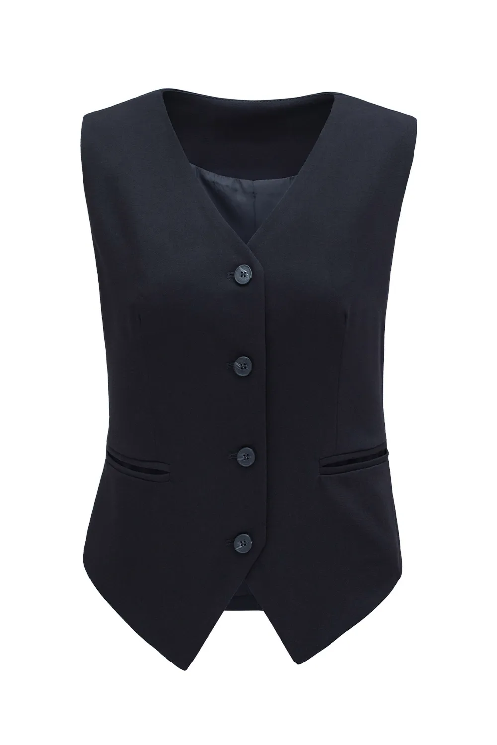 Pocketed Button Up Vest, image 13
