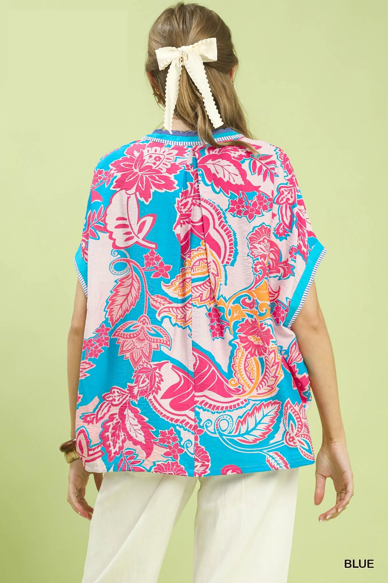 Abstract Print Oversized Top, image 3