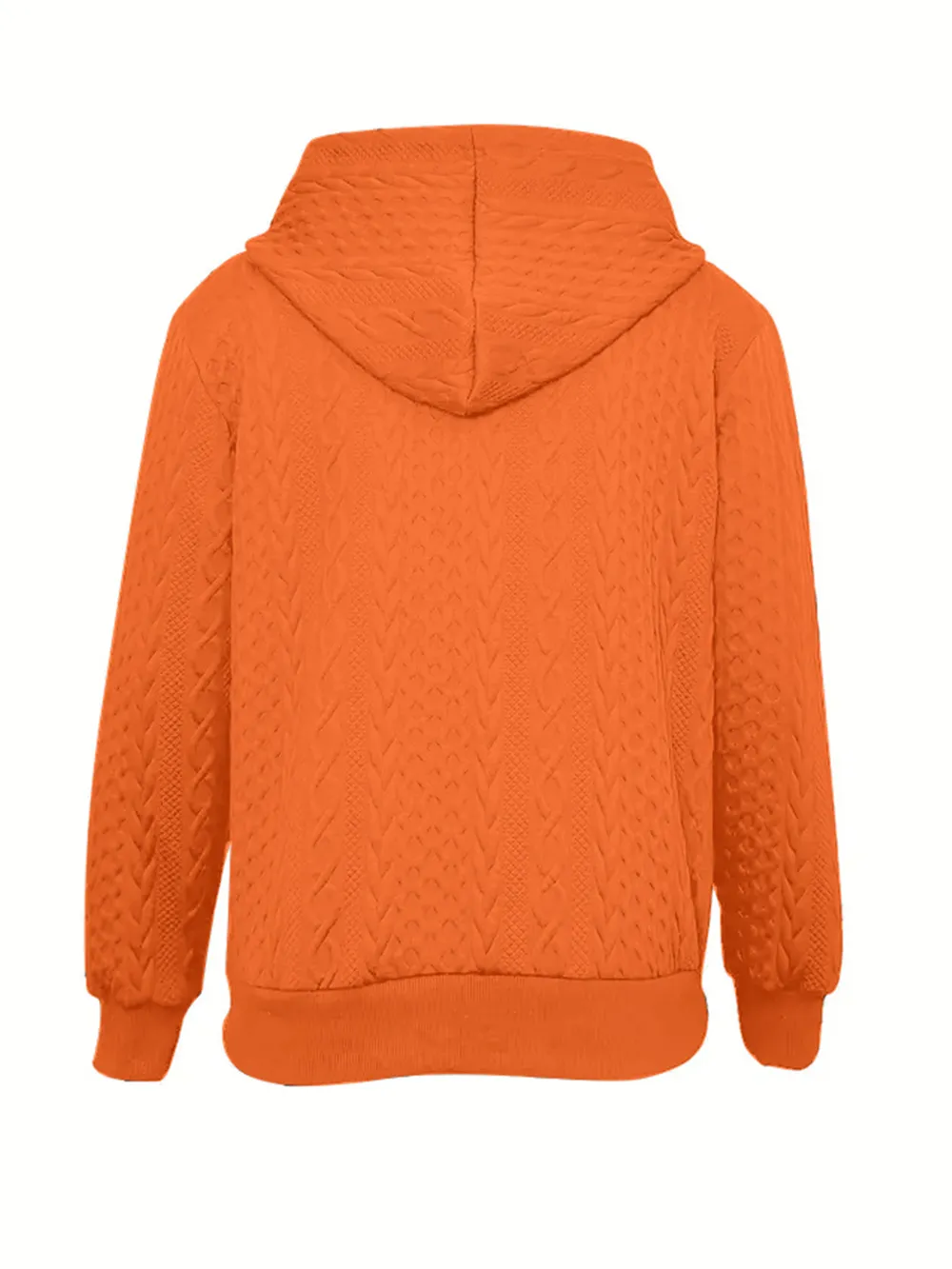 Drawstring Zip Up Hooded Jacket, image 6