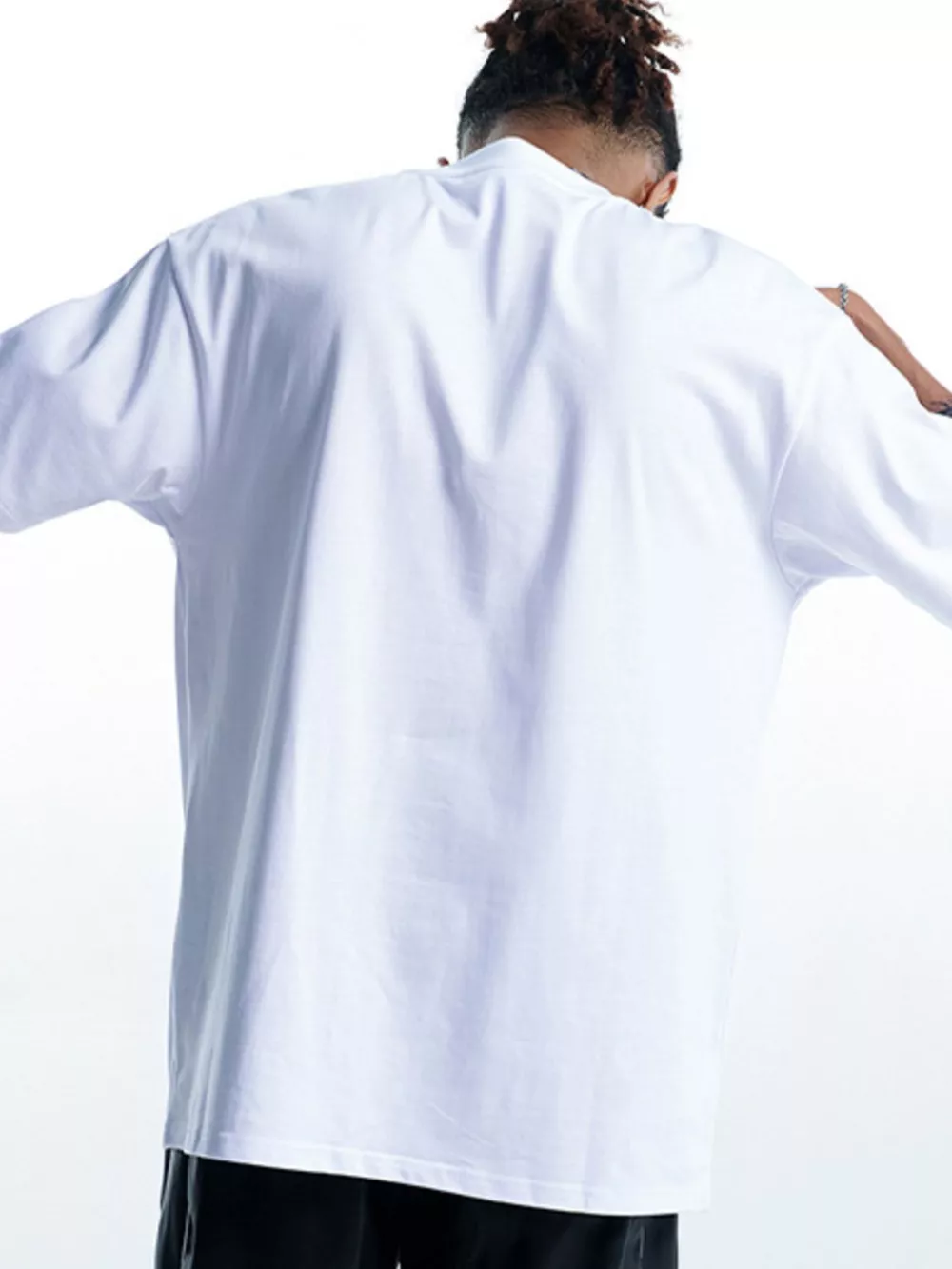 Men's Round Neck Short Sleeve T-Shirt, image 4