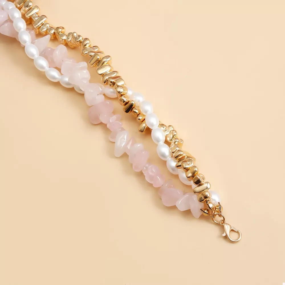 Three-Layered Heart Pendant Necklace, image 10
