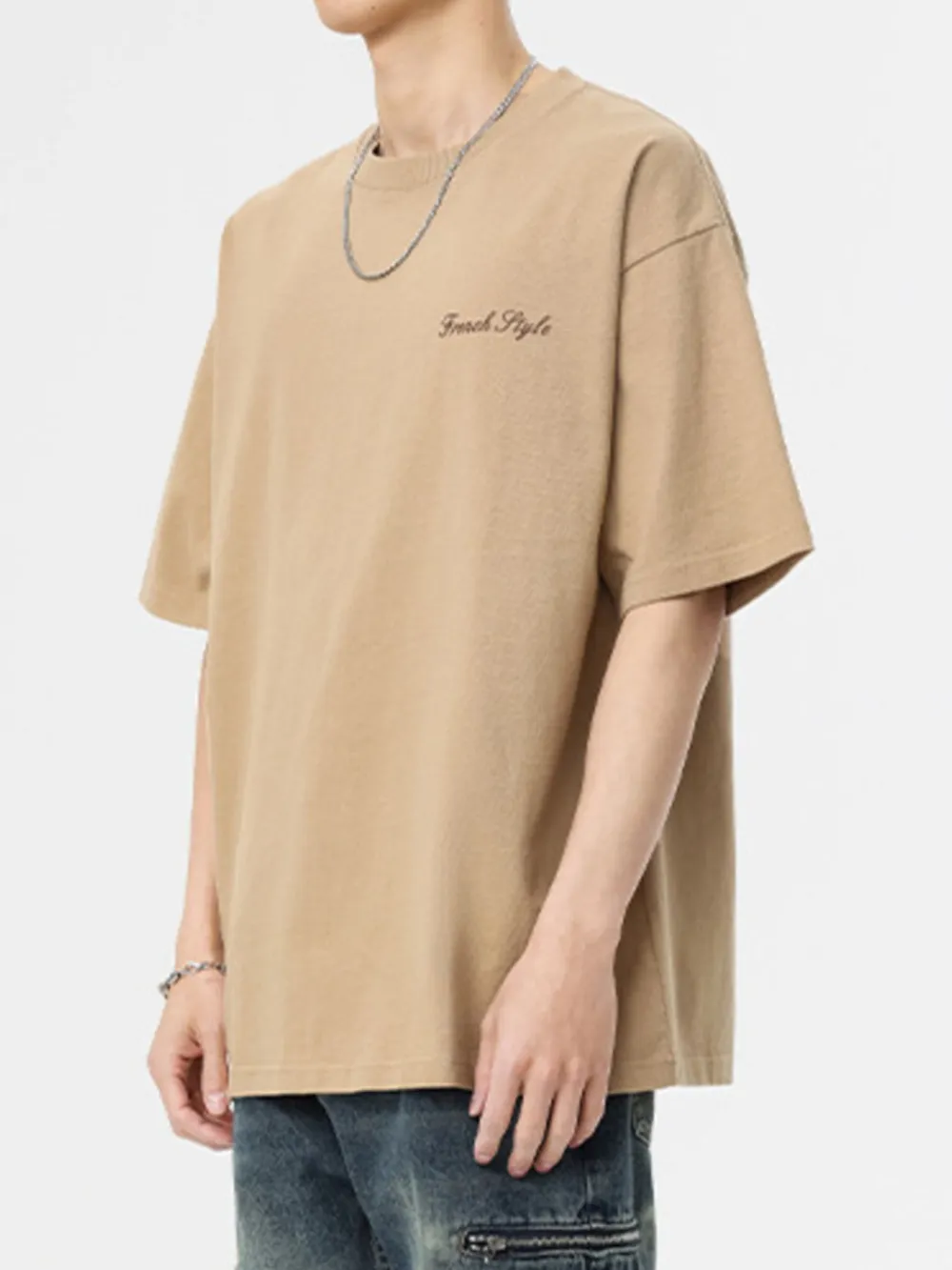 Men's Full Size Basic Style Oversized Round Neck Graphic T-Shirt Plus Size, image 8