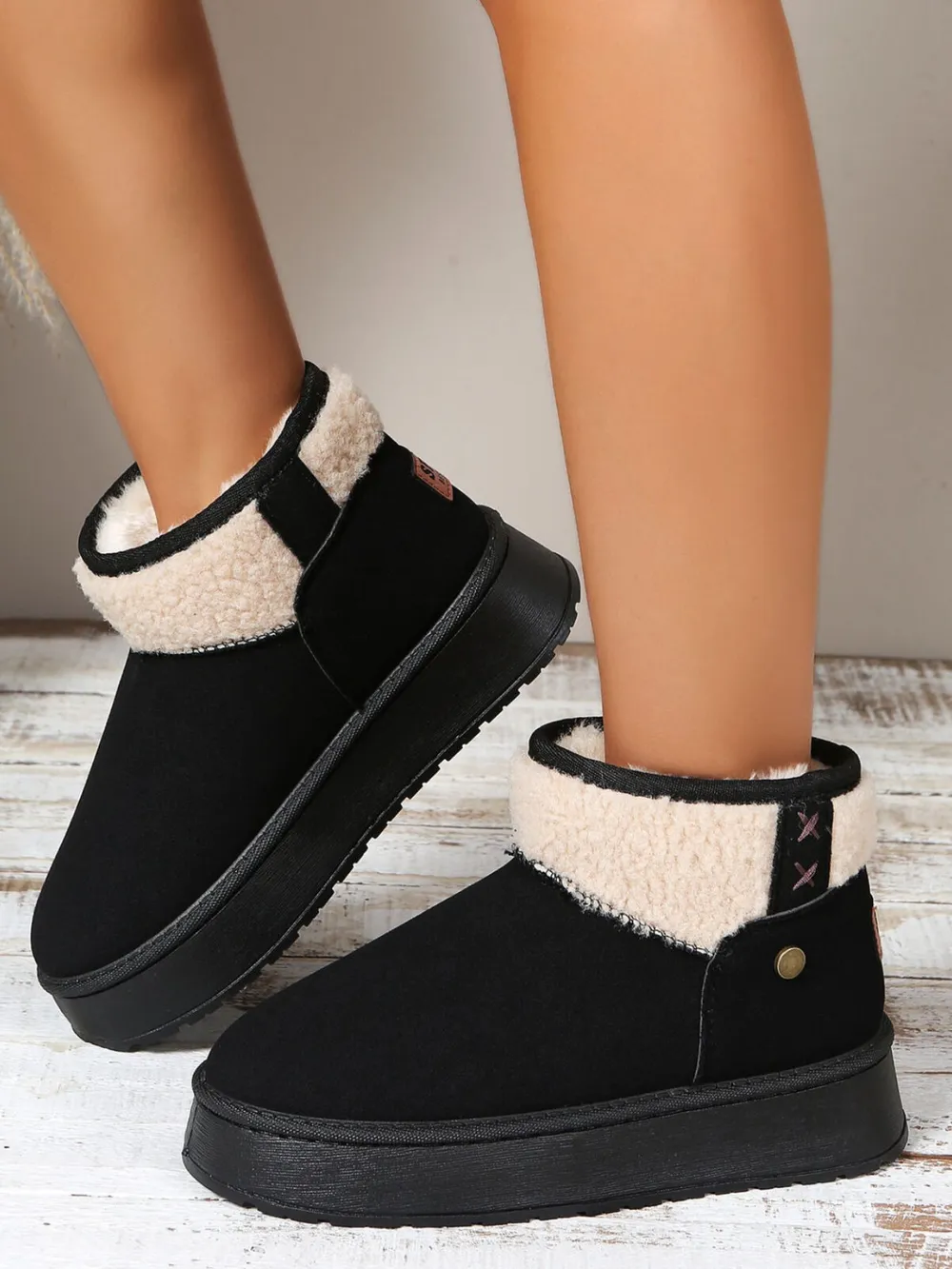 Platform Sherpa Lined Winter Boots, image 5