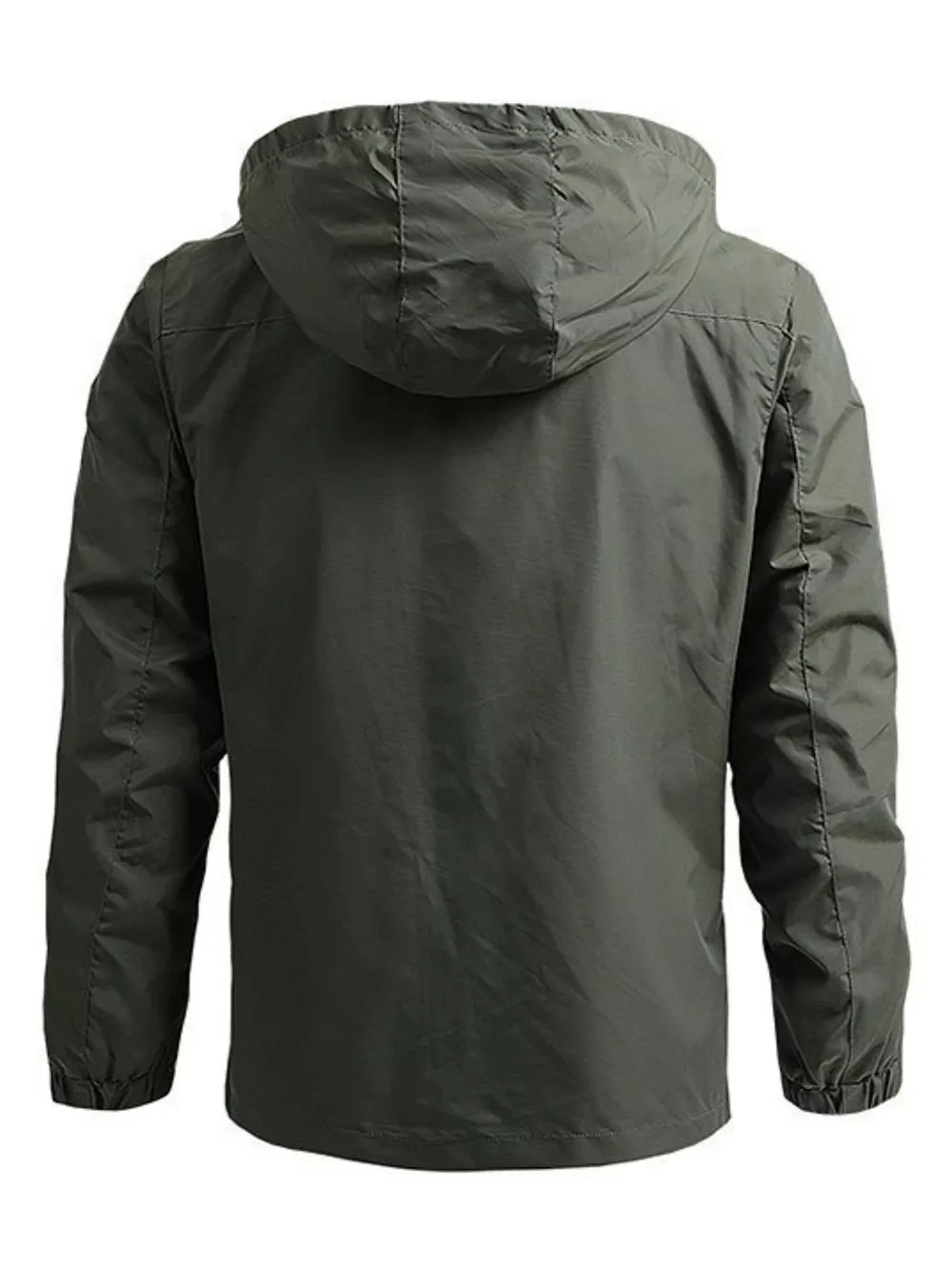 Men's Plus Size Outdoor Windproof Hooded Jacket, image 4