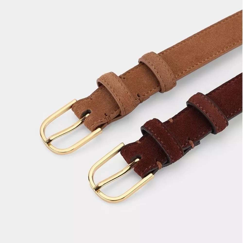 Adjustable Golden Buckle Belt, image 2