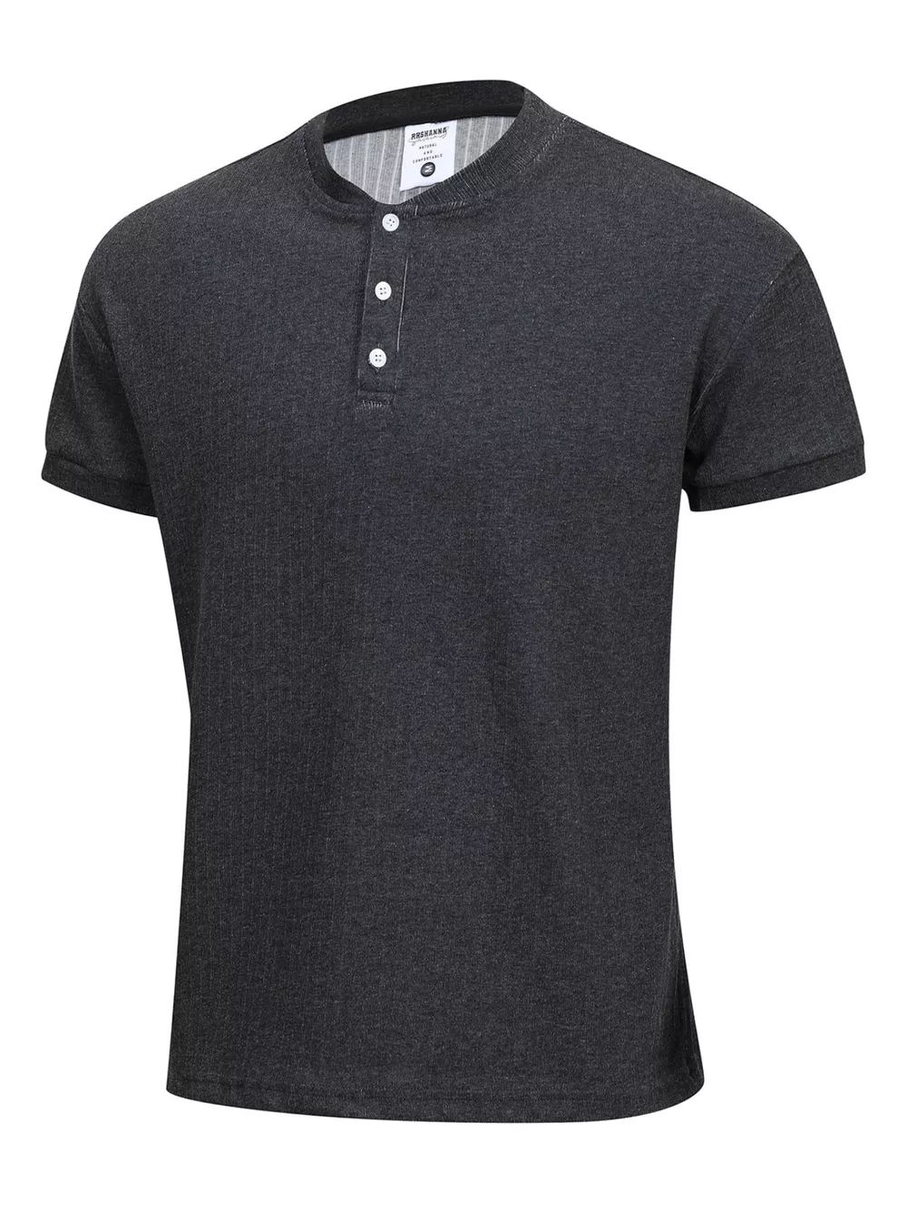 Men's Textured Short Sleeve T-Shirt, image 4
