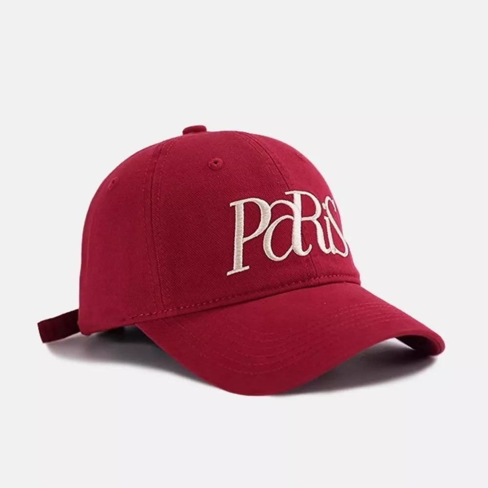 Paris Embroidered Baseball Cap, image 4