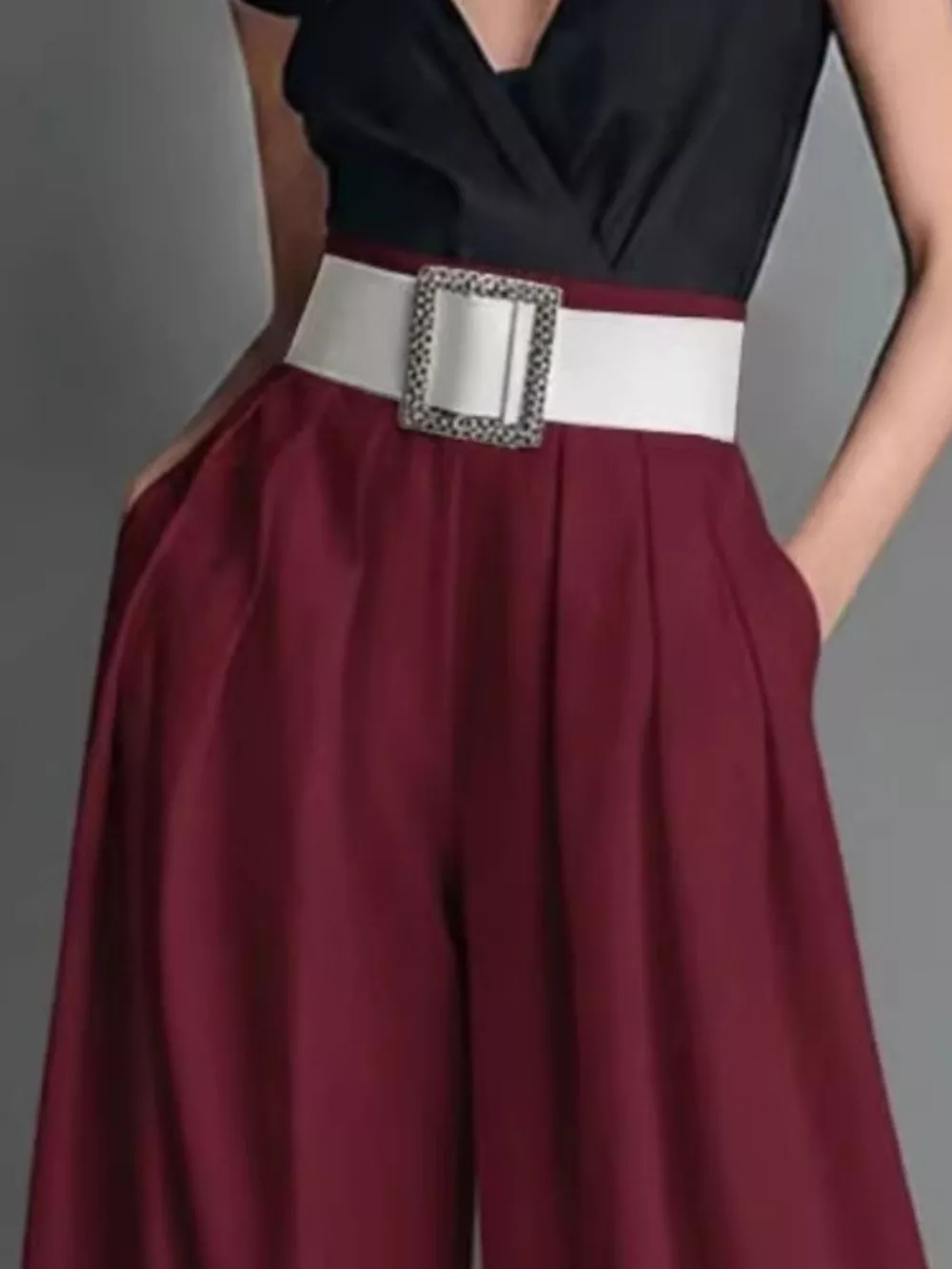 High-Waisted Wide-Leg Pants, image 7