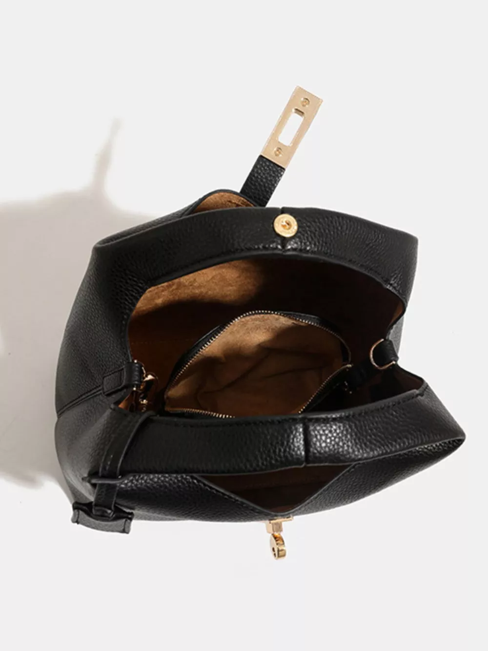 Turn-Lock Crossbody Bag, image 7