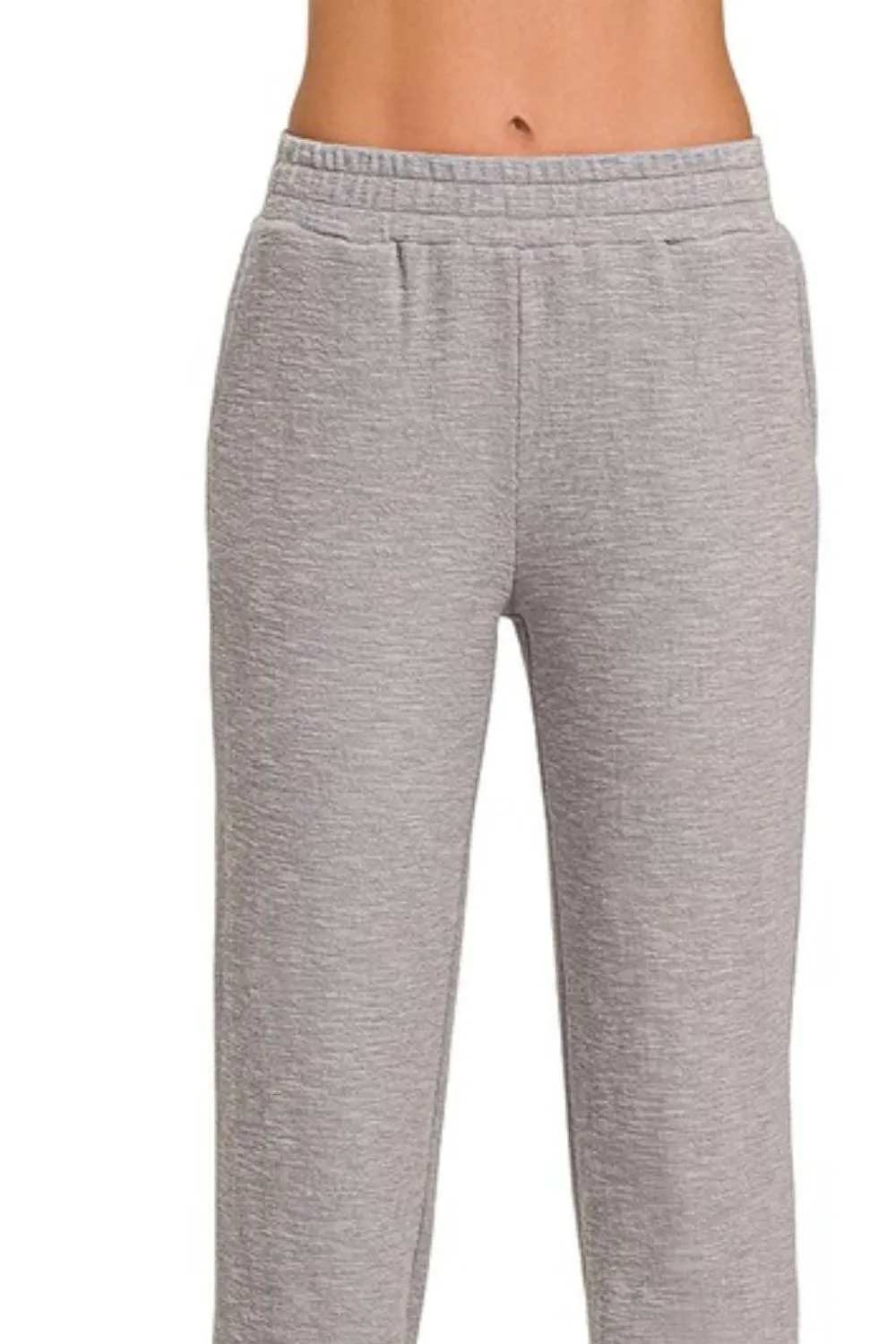 Cotton Slub Jogger Pants, image 3