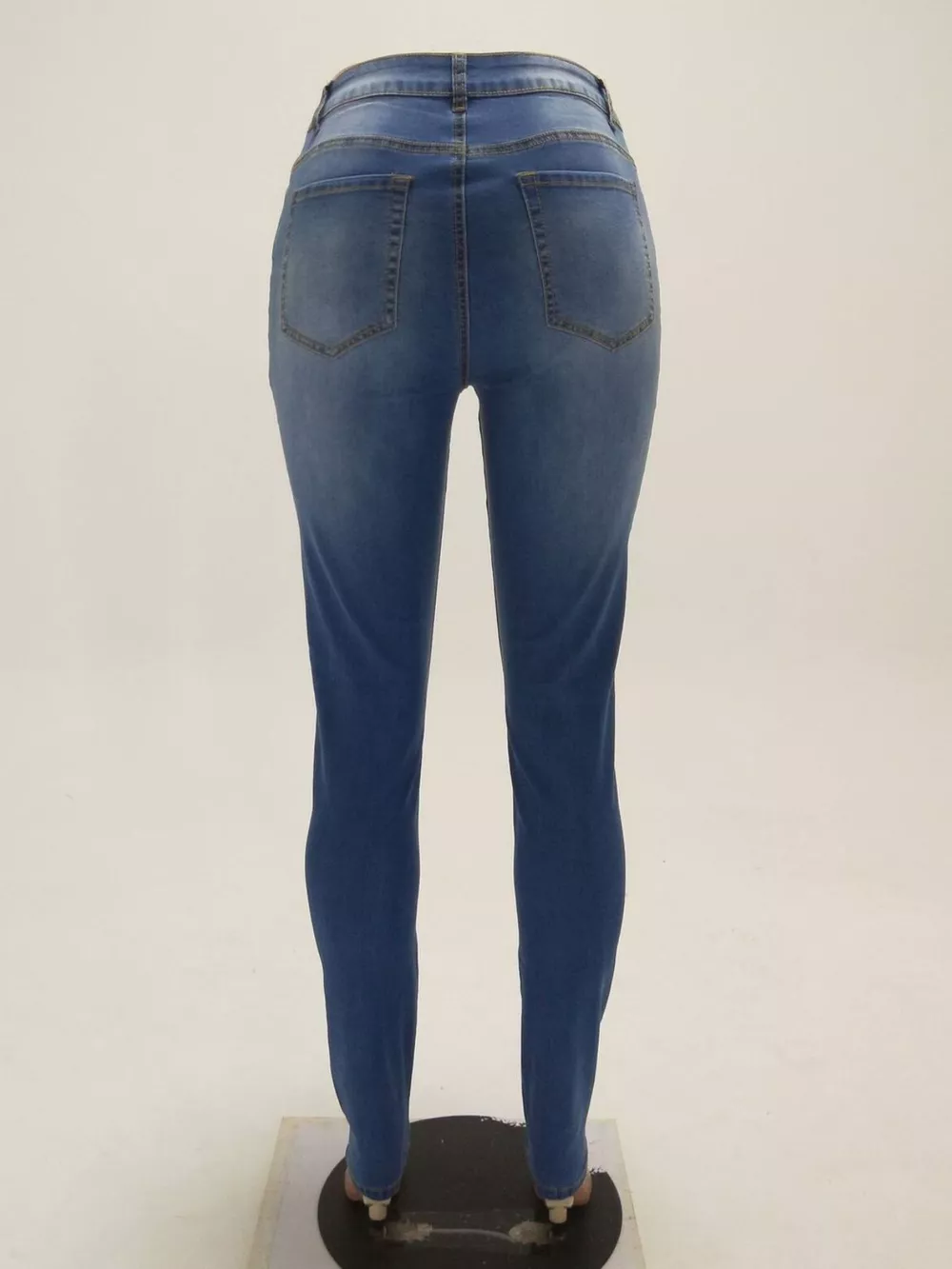 High-Waisted Skinny Jeans, image 4