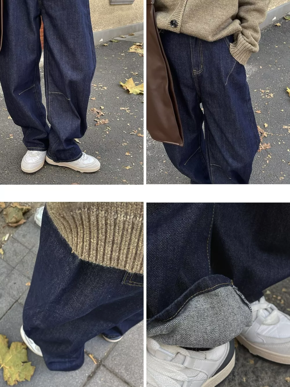 Wide-Leg Barrel Jeans, image 5