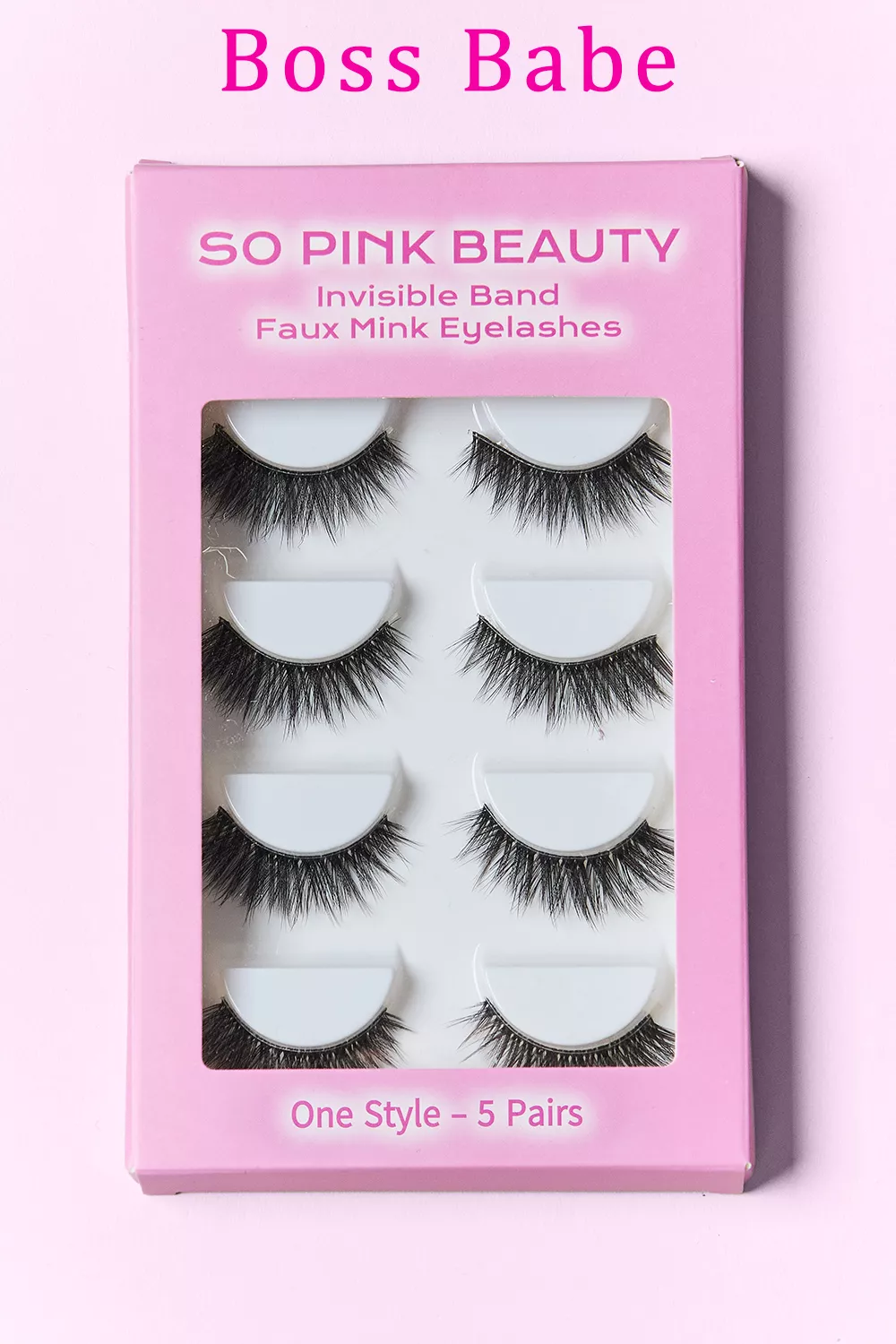 Faux Mink Eyelashes 5 Pairs, image 12