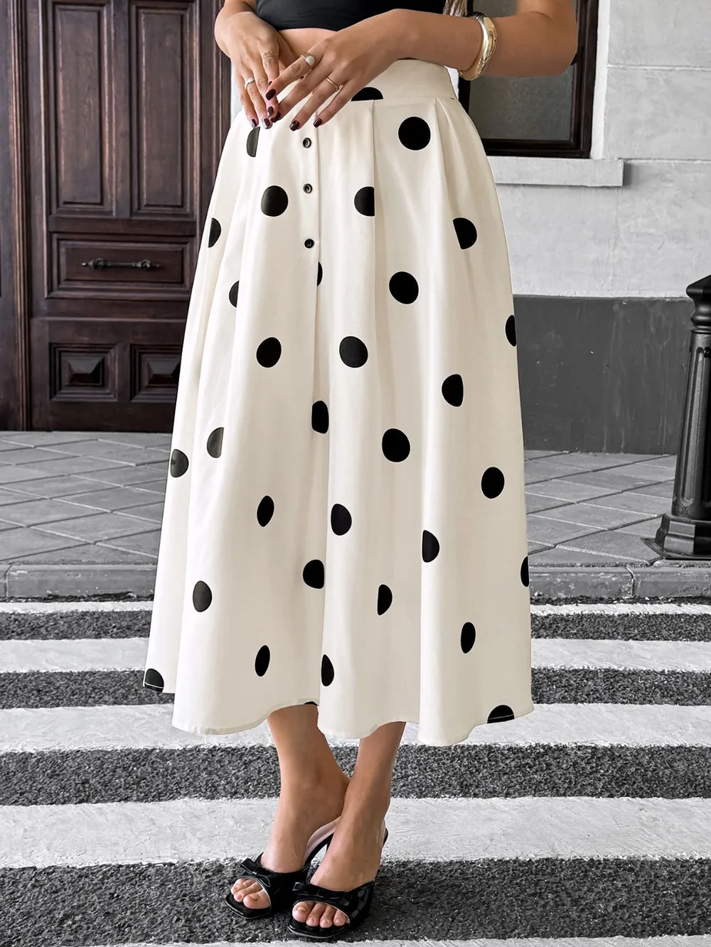 Polka Dot Skirt, image 9