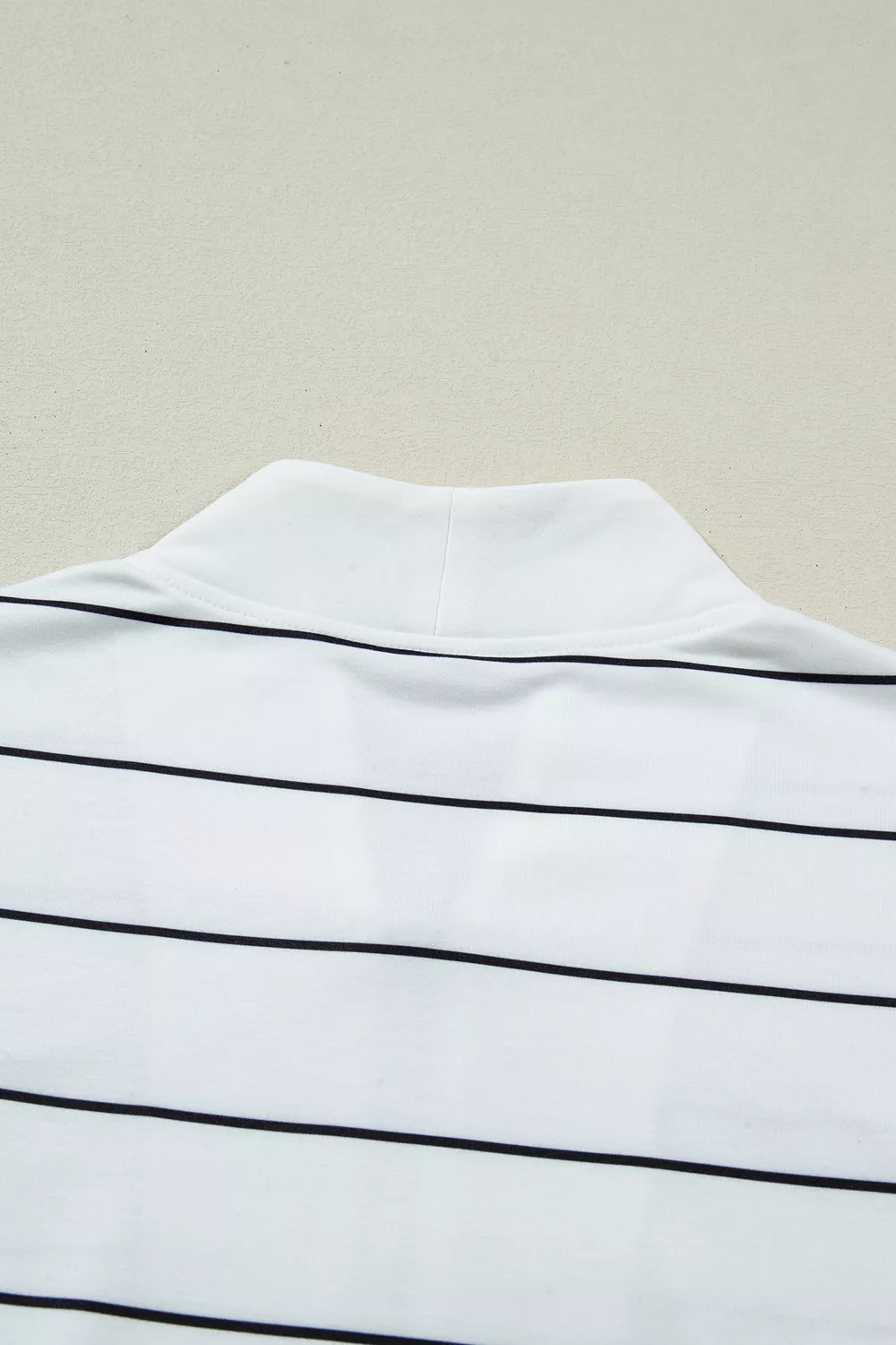 Stripe Color Block Zip V Neck Sleeveless Top, image 11