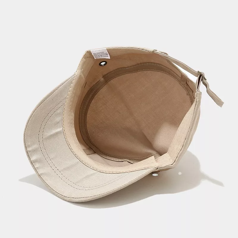 Solid Color Military Cadet Hat, image 2