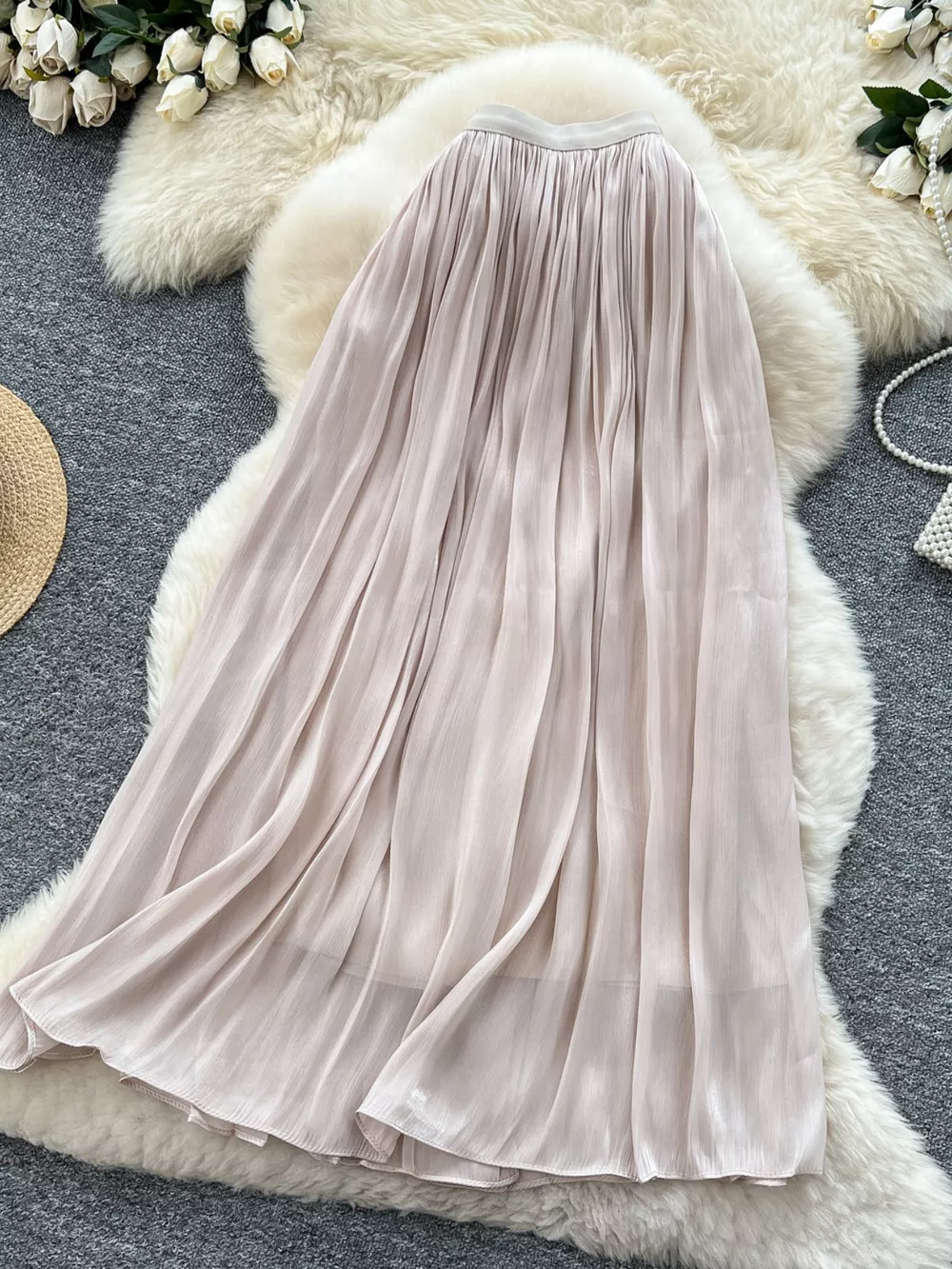 High Waist Maxi Skirt