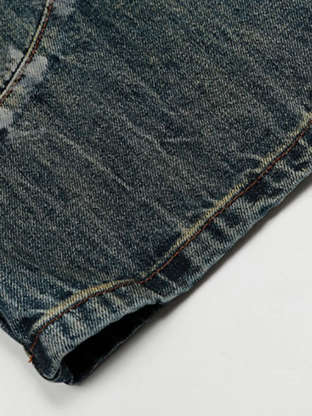 Men's Washed Loose Fit Jeans, image 8