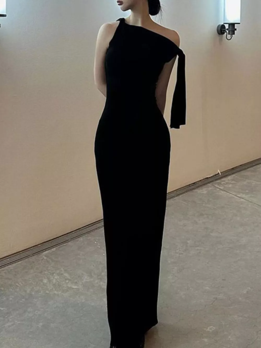 Sleeveless Maxi Dress with Draping Detail, image 19