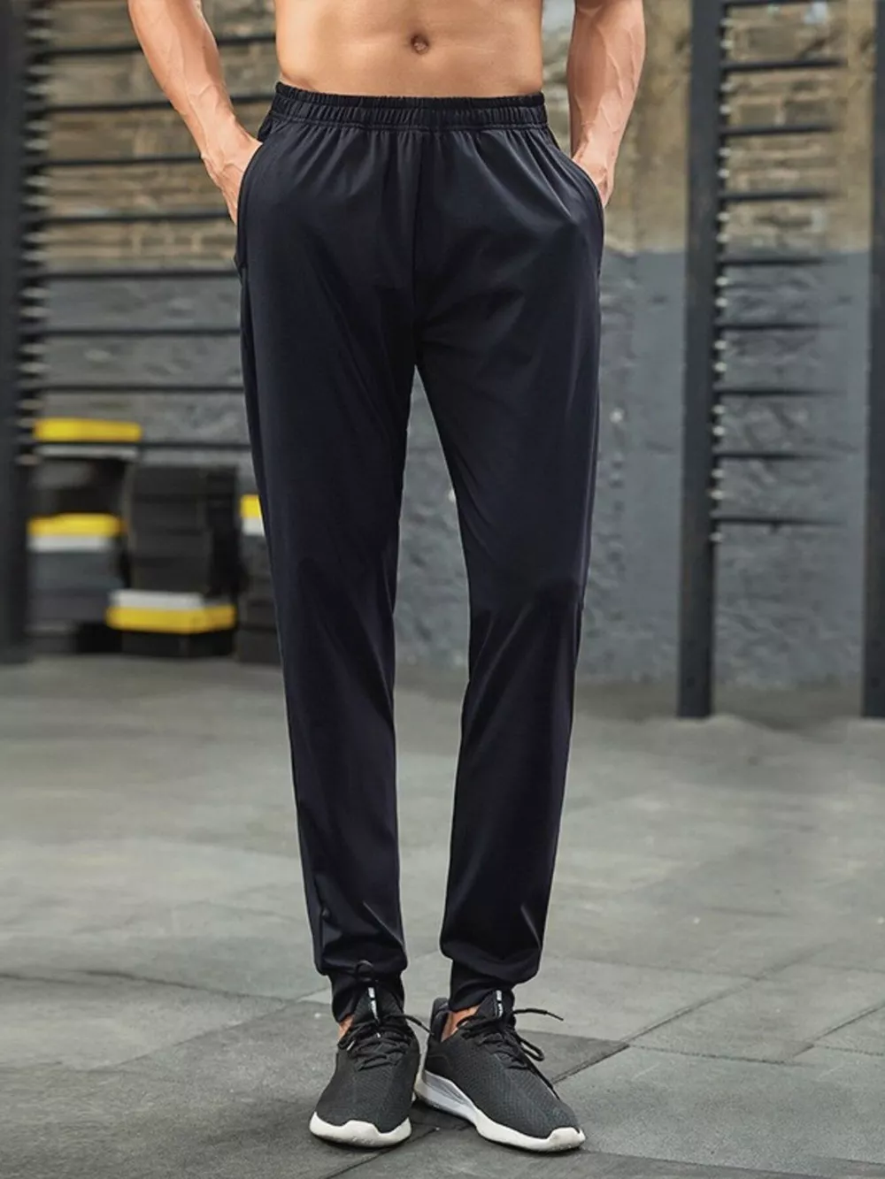 Men's Plus Size Lightweight Elastic Waist Active Pants