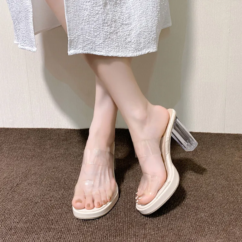 Open Toe Block Heels Sandals, image 2