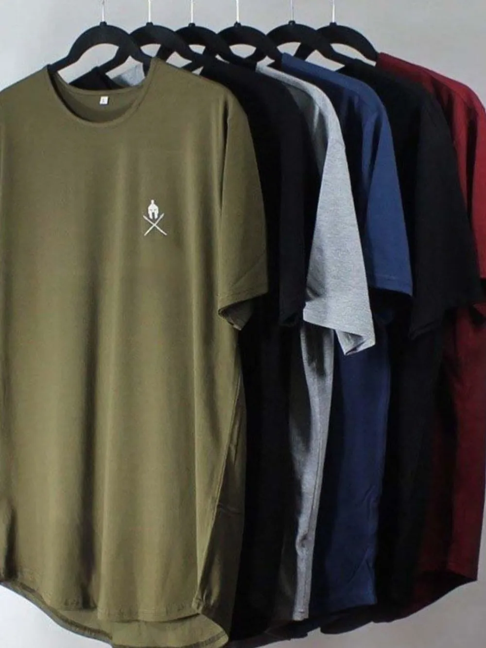 Men's Round Neck Short Sleeve T-Shirt, image 6