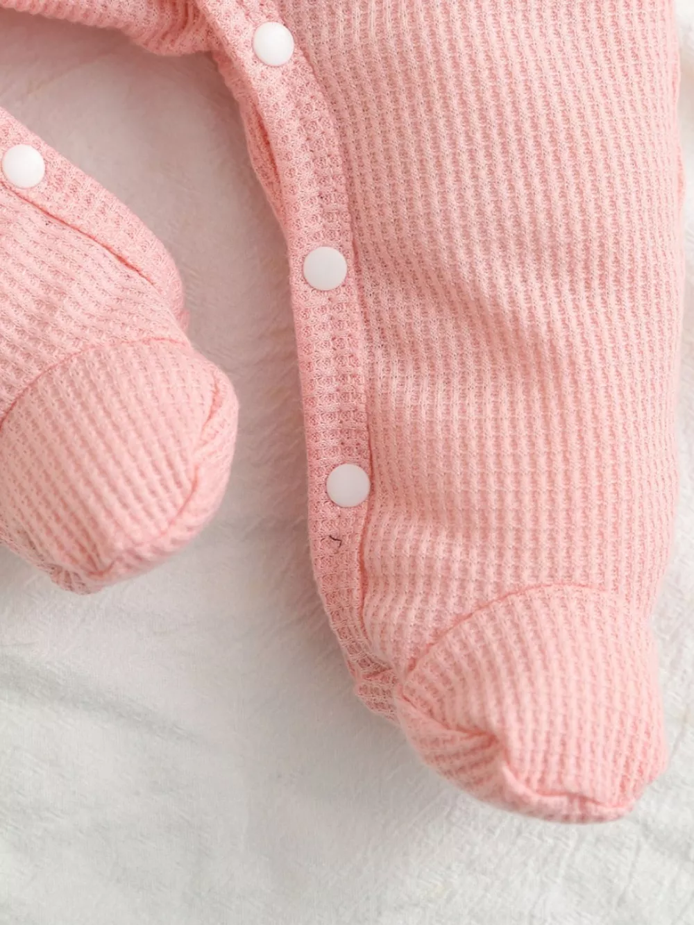 Children's Letter Waffle Knit One-Piece, image 5