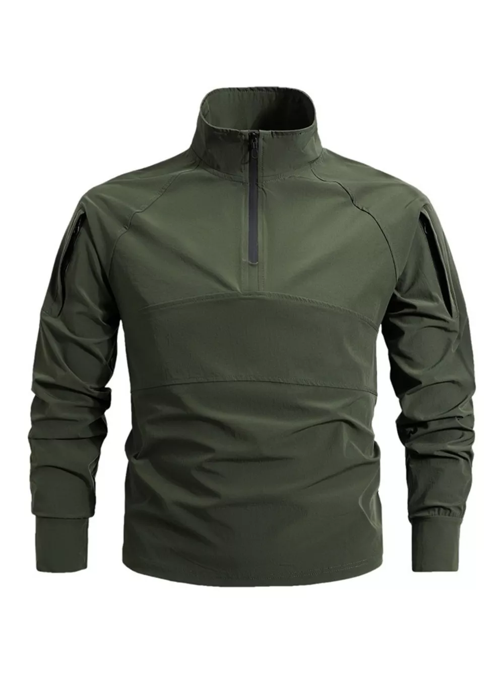 Men's Plus Size Quick-Dry Long Sleeve Sweatshirt, image 4