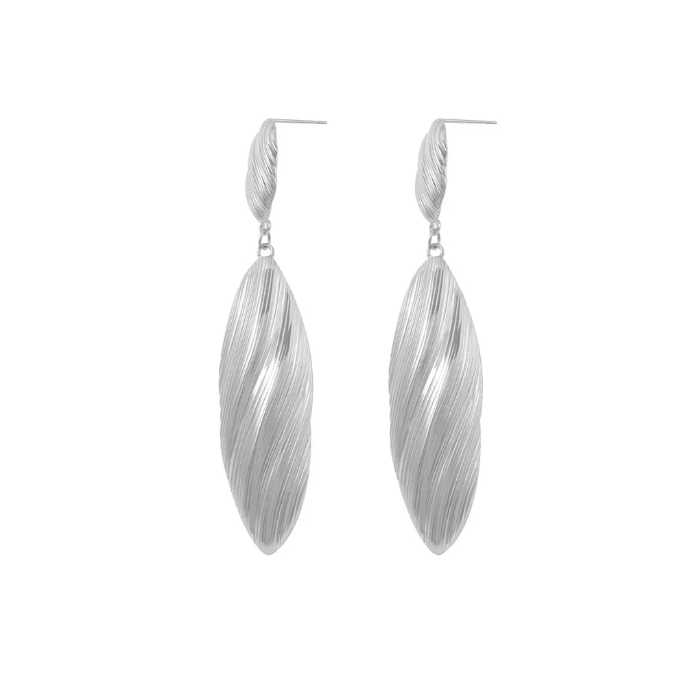 Stainless Steel Dangle Earrings, image 5