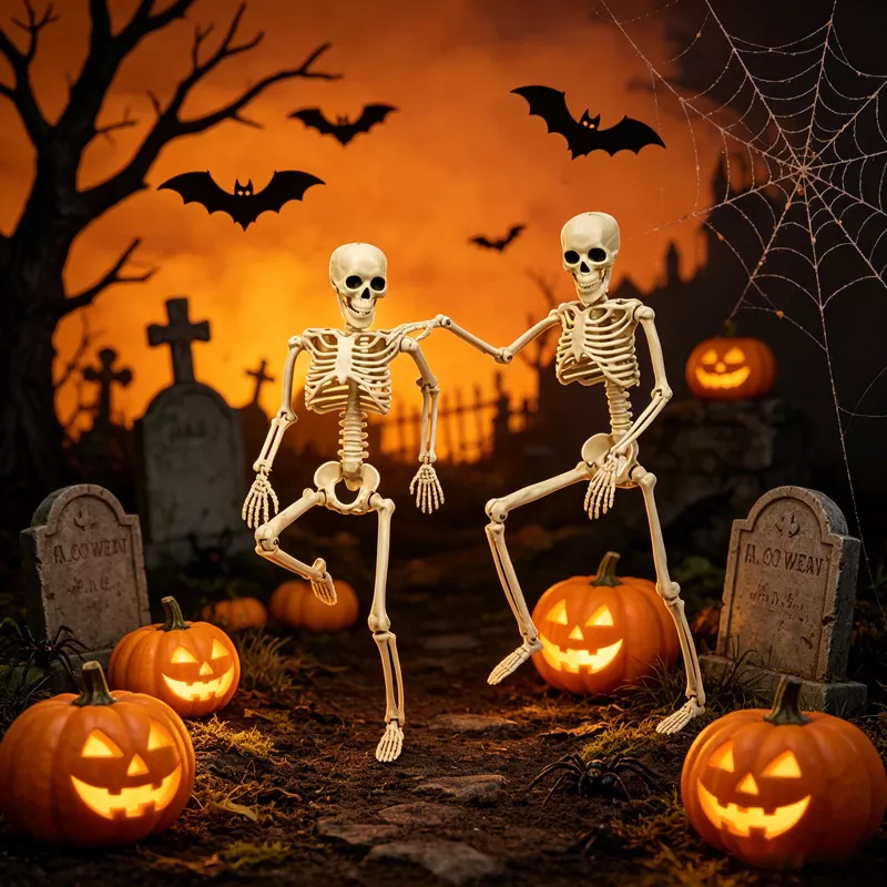 Halloween Decorative Skeleton Set