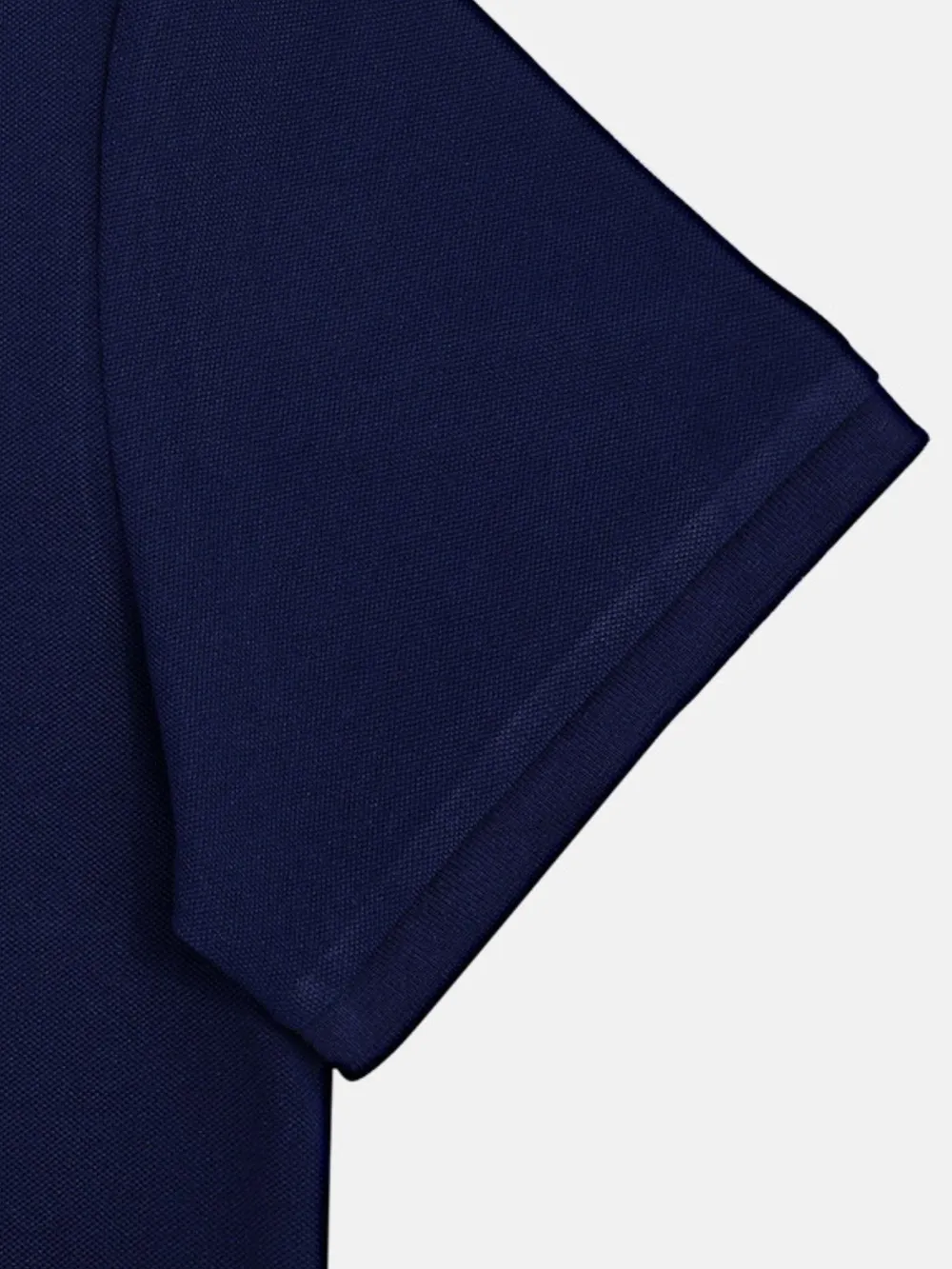 Men's Plus Size Embroidered Short Sleeve Polo, image 4