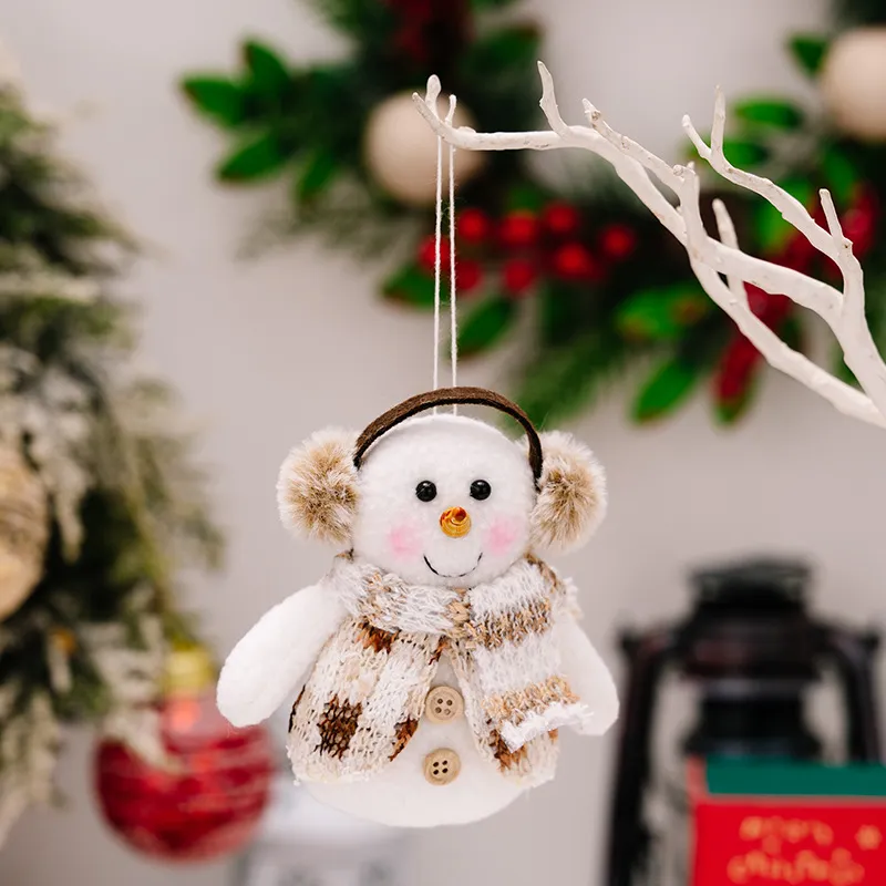 Santa Snowman Reindeer Hanging Ornament, image 4