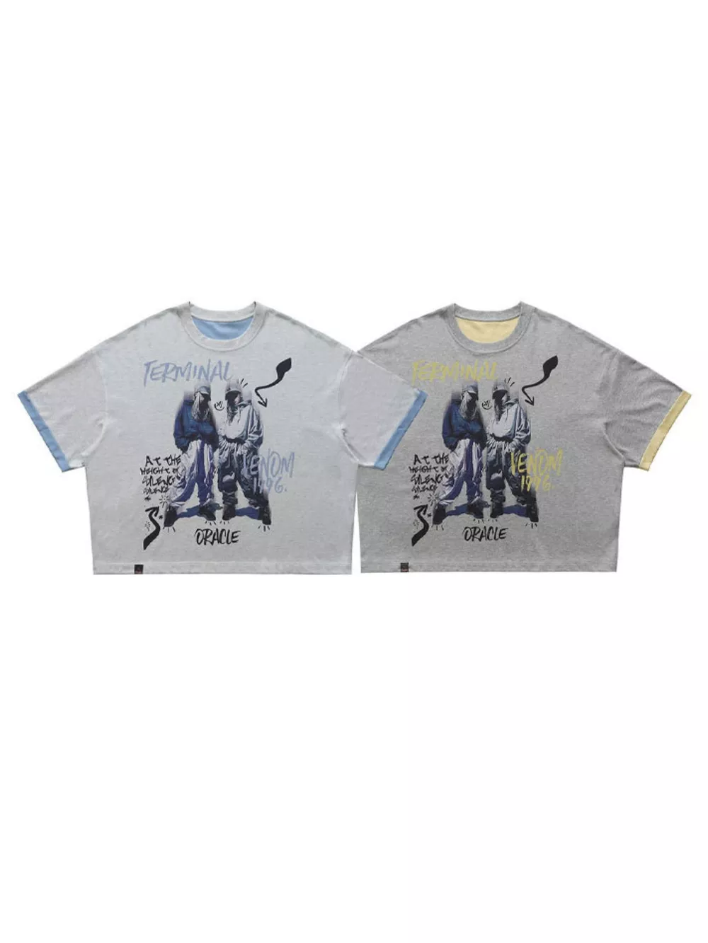 Men's Oversized Graphic Streetwear T-Shirt, image 5