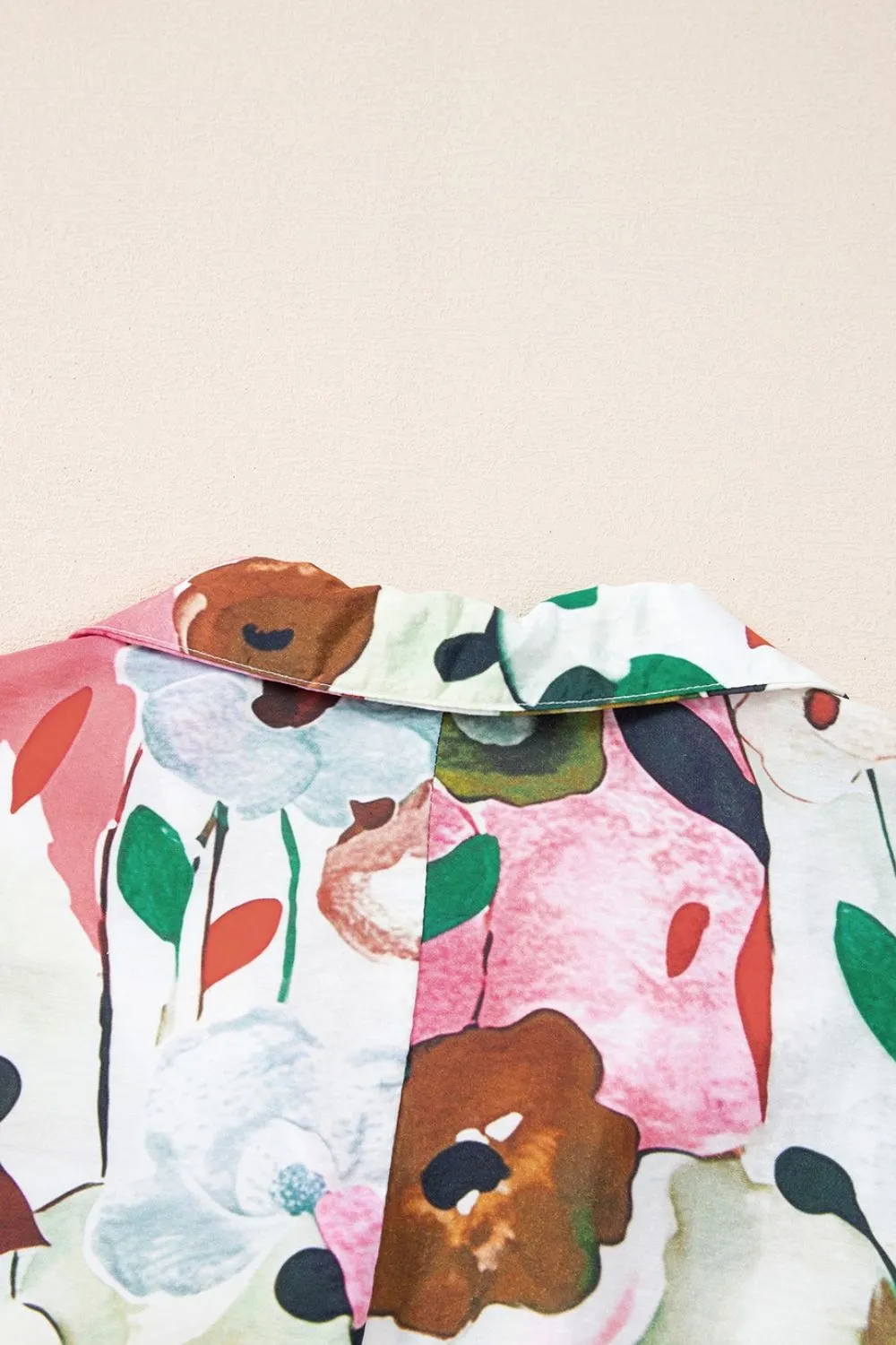 Floral Print Short Sleeve Blouse, image 16