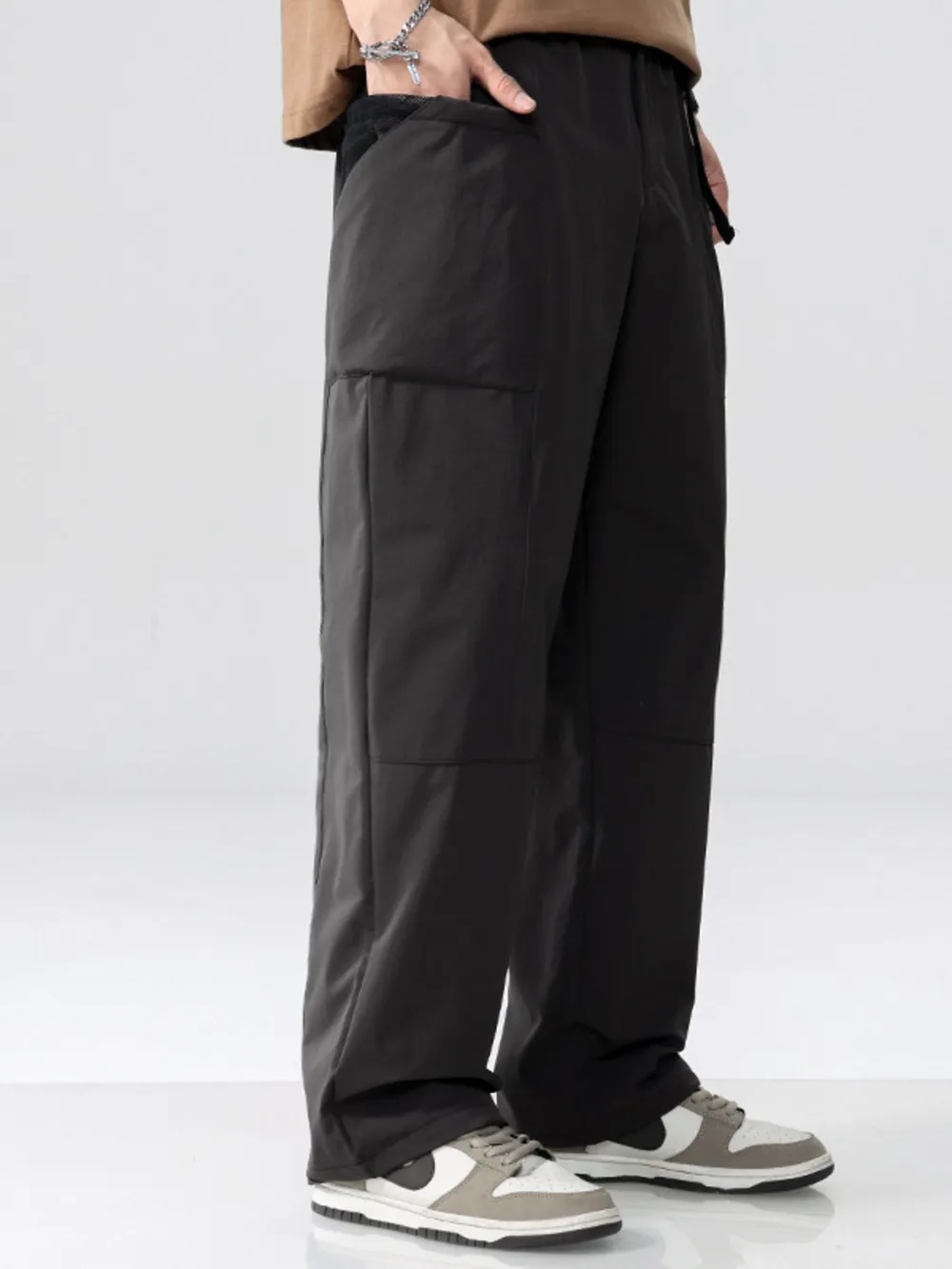 Men's Plus Size Wide Leg Pants, image 9