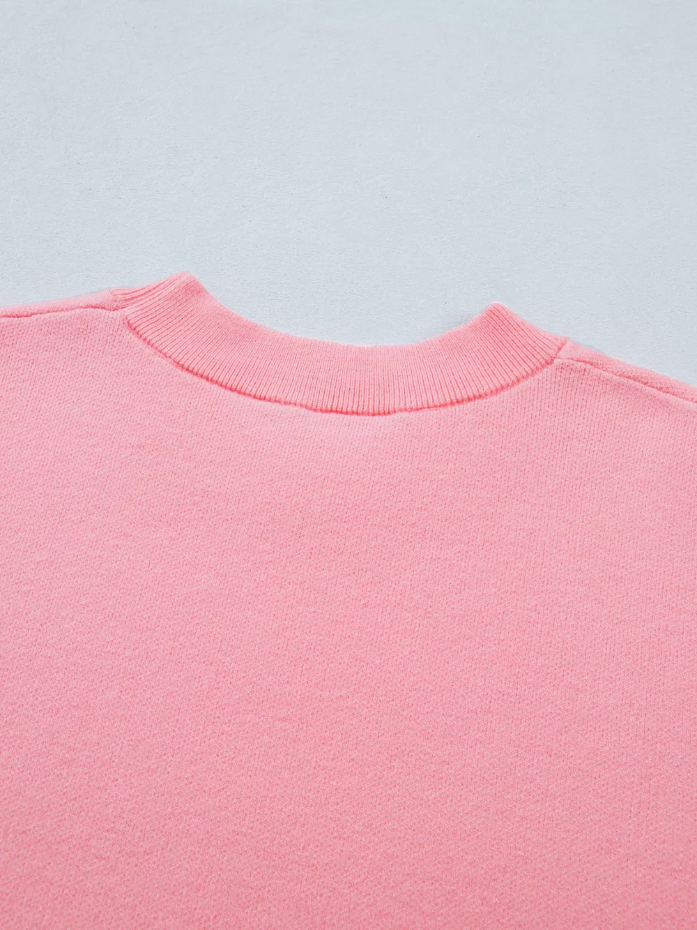 Scalloped Hem 3/4 Sleeve Sweater Top, image 7