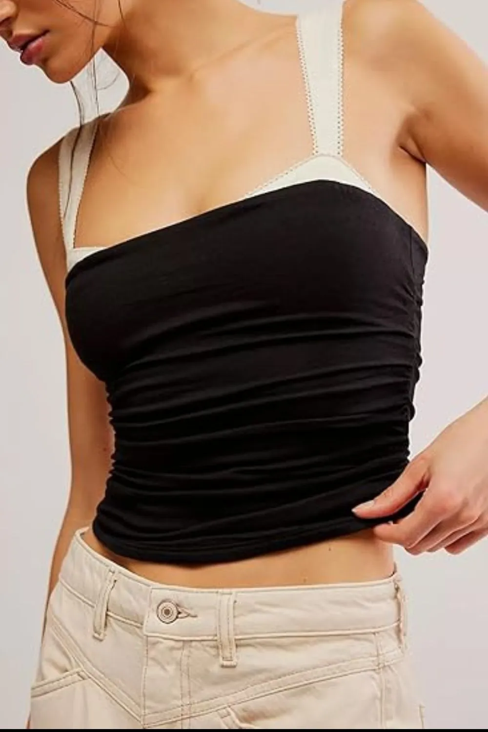 Square Neck Wide Strap Cami, image 14