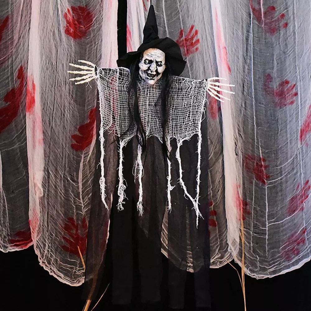 Halloween Spooky Hanging Witch Set, image 7
