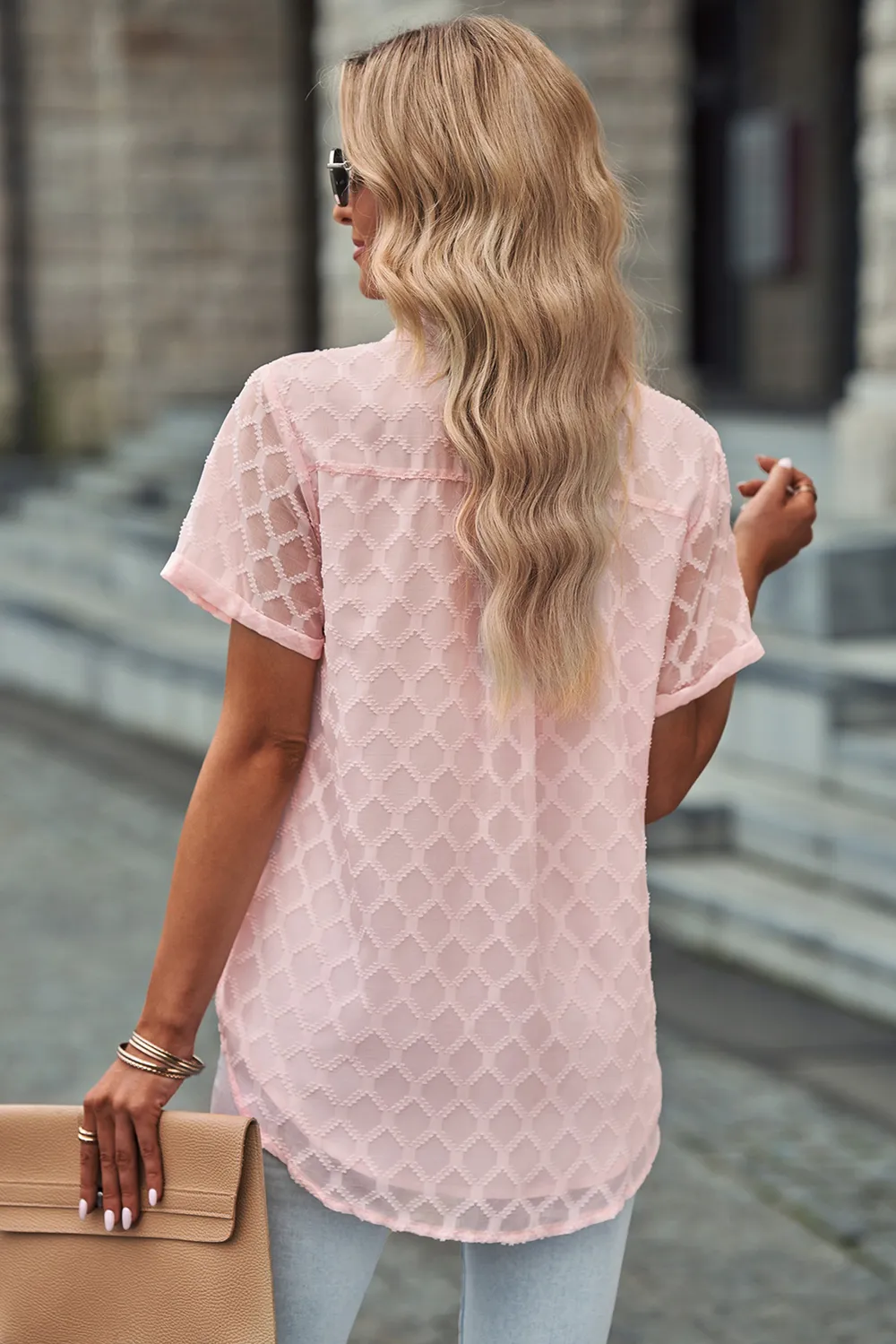 Button Up Short Sleeve Shirt, image 11