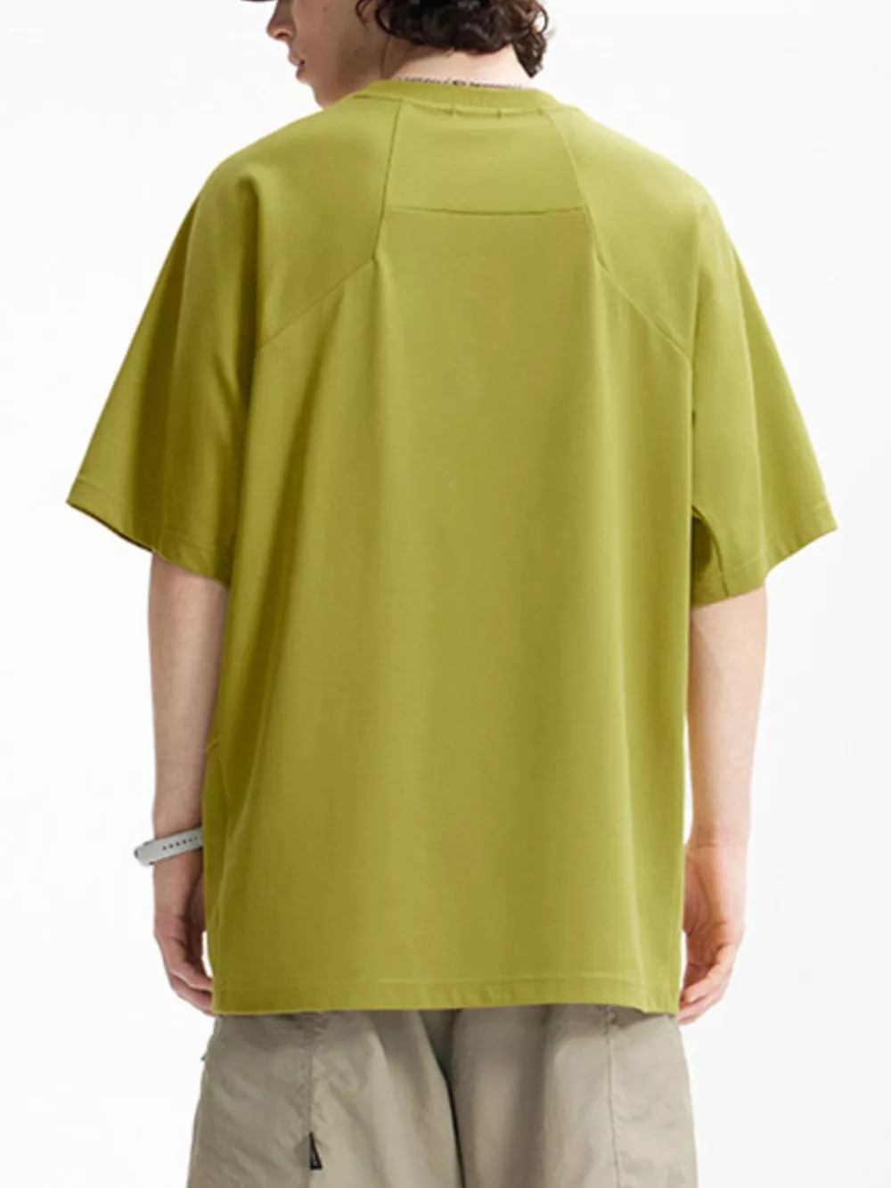 Men's Letter Round Neck Half Sleeve T-Shirt, image 3