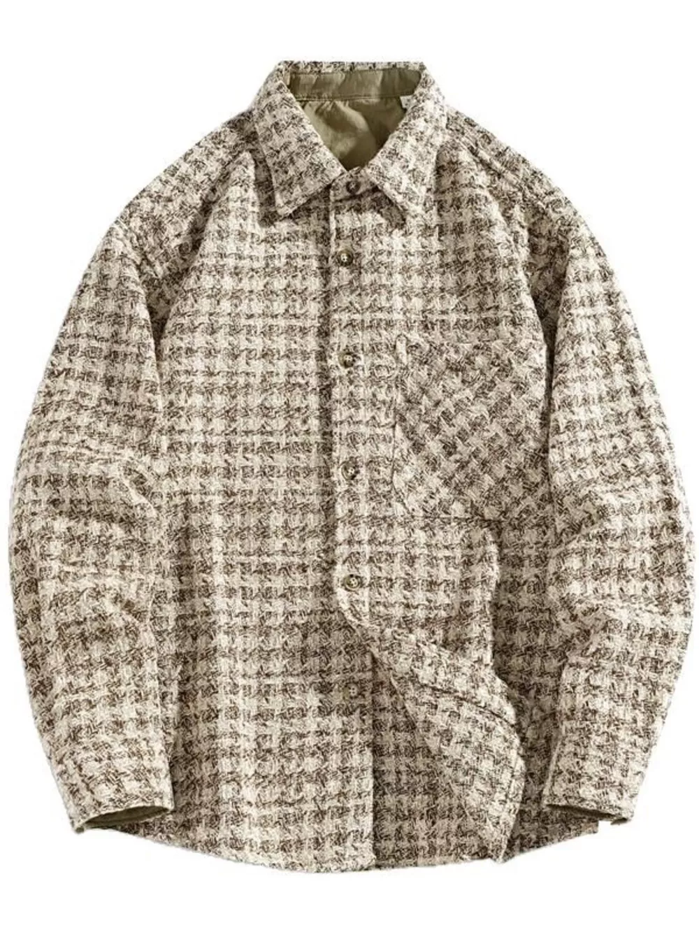 Men's Plus Size Button Up Shirt with Chest Pocket, image 6