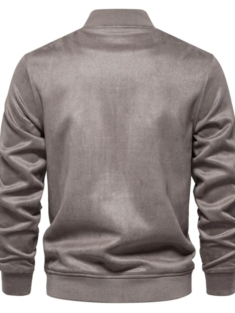 Men's Baseball Collar Snap Down Jacket, image 5