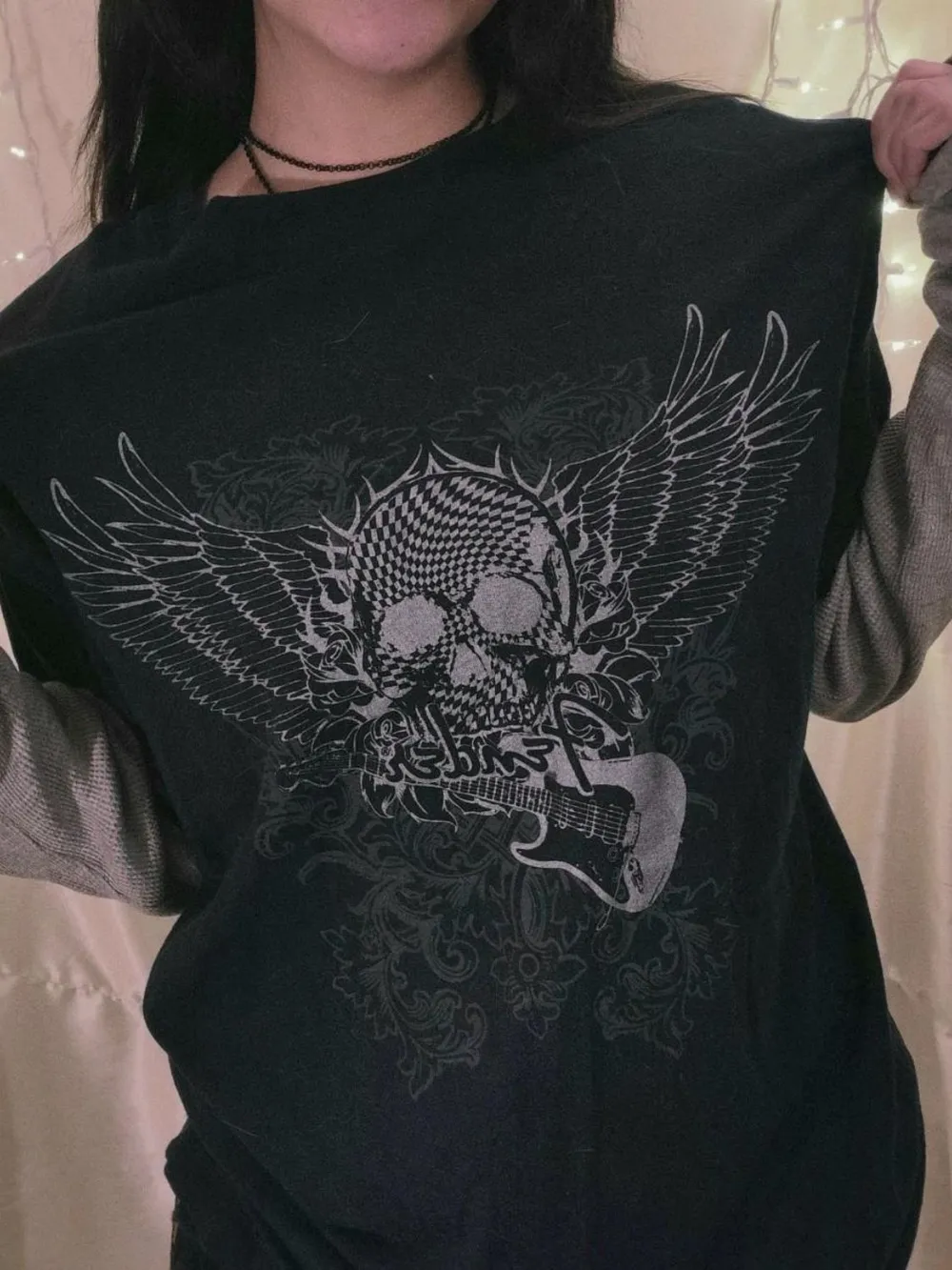 Graphic Round Neck Short Sleeve T-Shirt, image 2