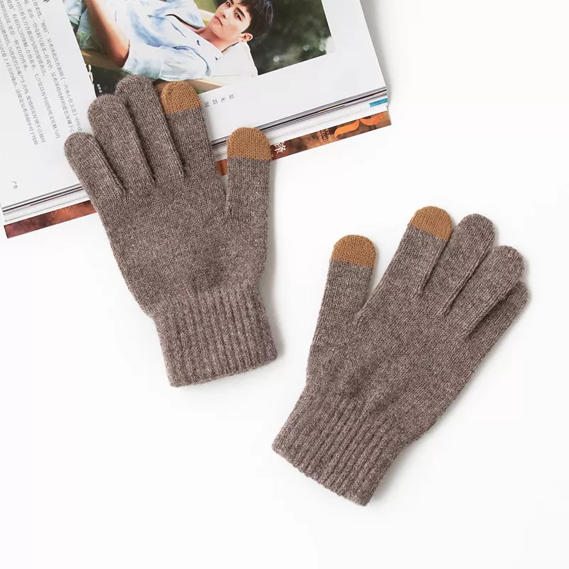 Touchscreen Knit Gloves, image 6