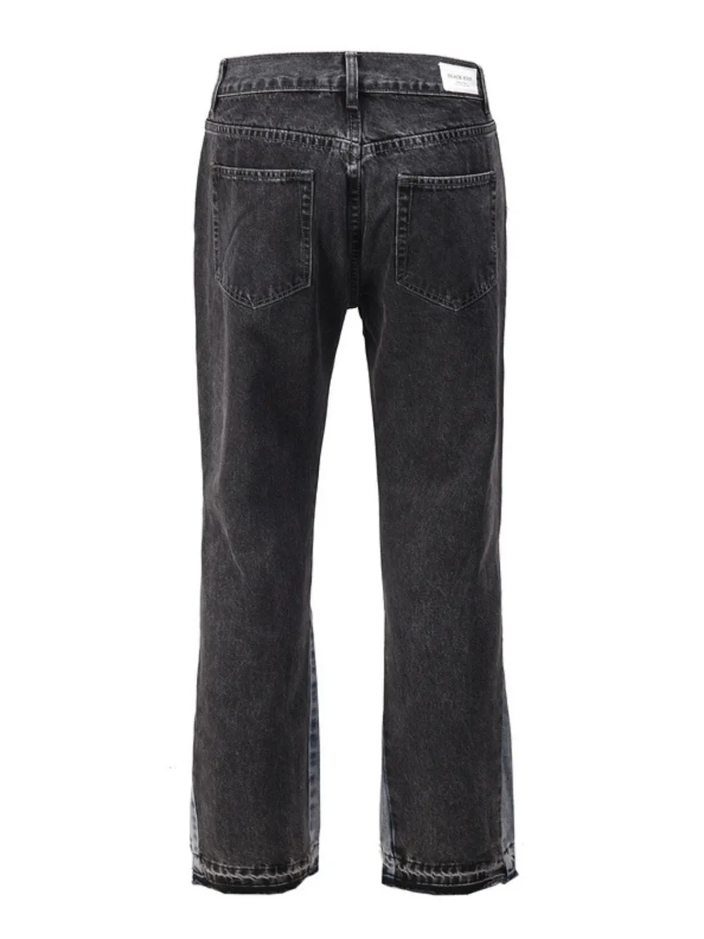 Men's Washed Bootcut Jeans, image 3