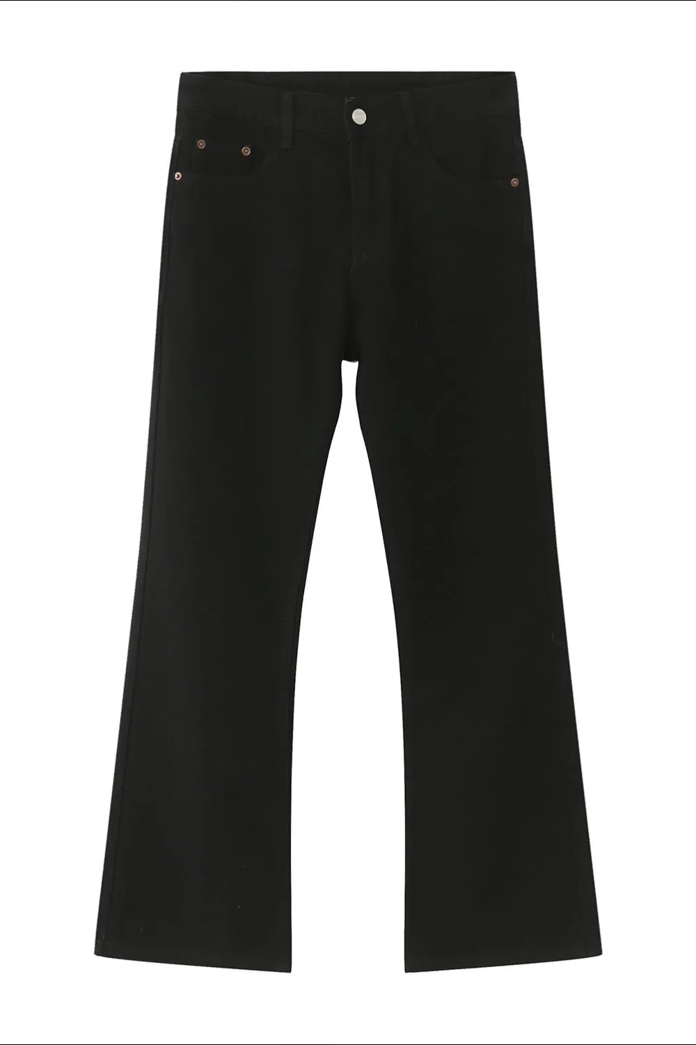 Mid Rise Jeans with Pockets