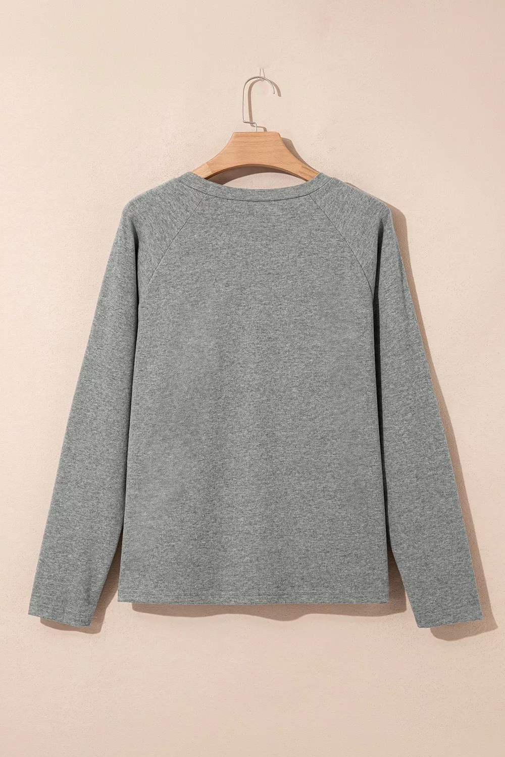 Seam Detail Raglan Long Sleeve Top, image 5